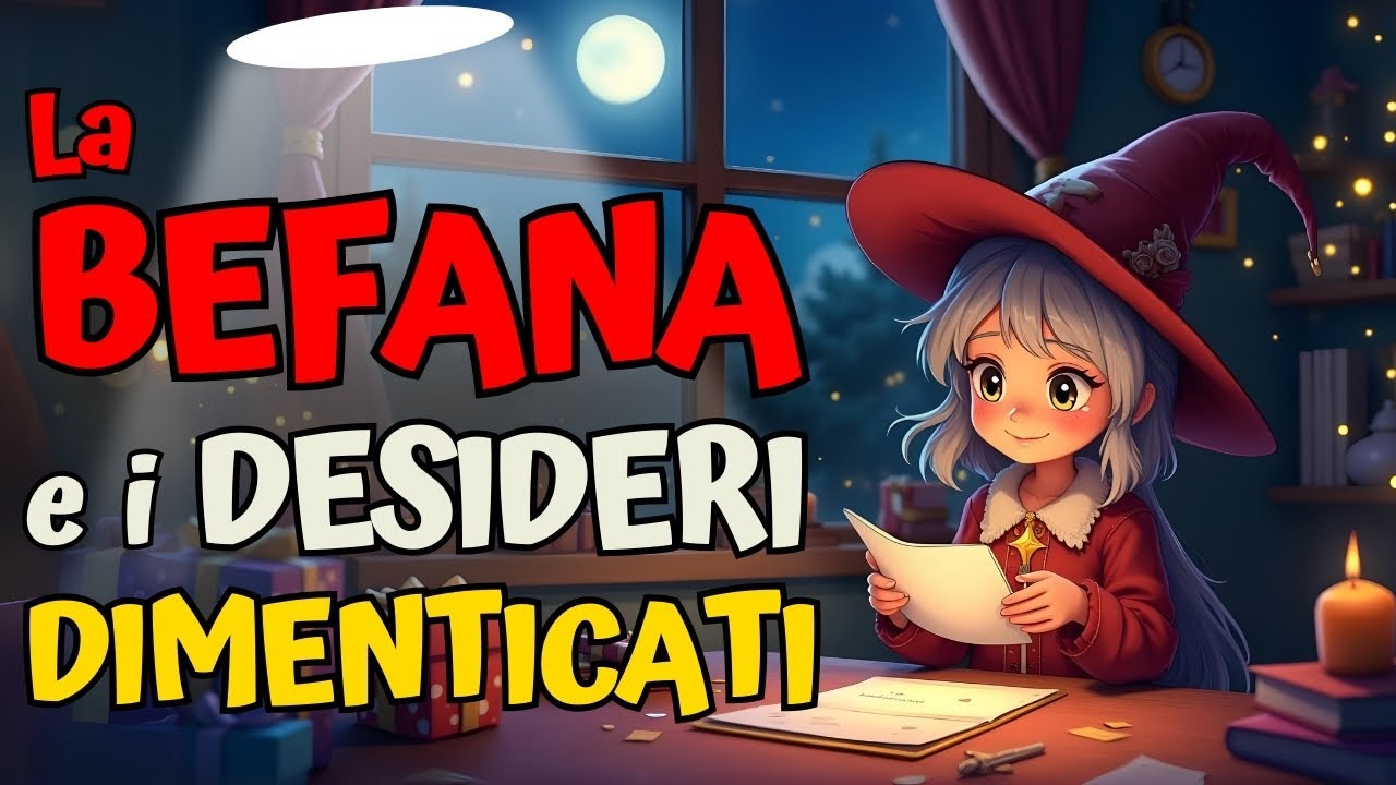 LA BEFANA E I DESIDERI DIMENTICATI - FAVOLE PER BAMBINI.