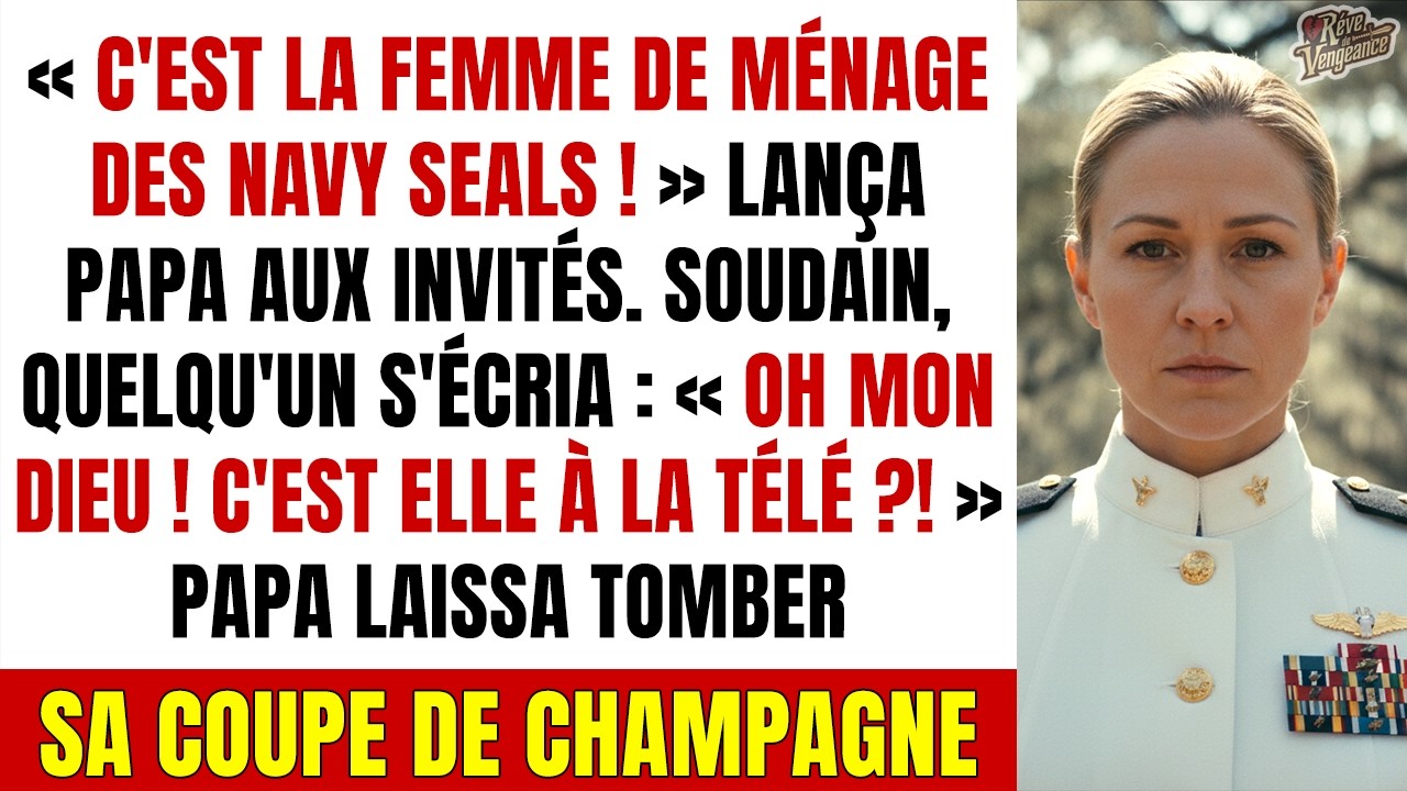 Mon père m'a humiliée au mariage de ma sœur, puis la télé s'est allumée.