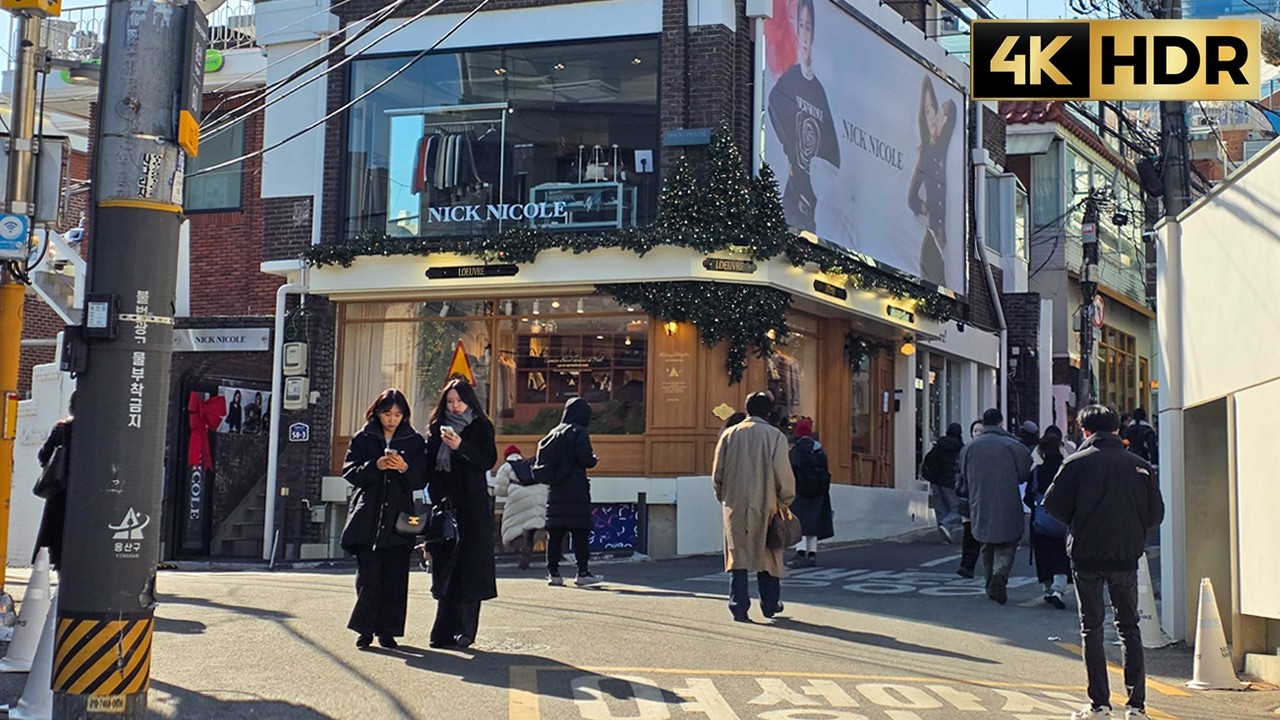 한강진 카페거리, 이태원, 한남동 산책 | Seoul Walking Tour | Hangangjin Cafe Street, Itaewon & Hannam