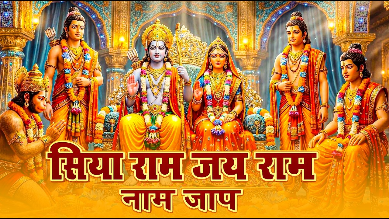 Siya Ram Jay Ram Jay Jay Ram सिया राम जय राम जय जय राम | Akhand Ram Dhun | Bhakti Song | Ram Bhajan