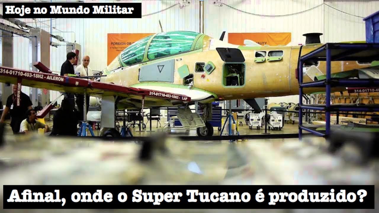 Afinal, onde o Super Tucano é produzido?