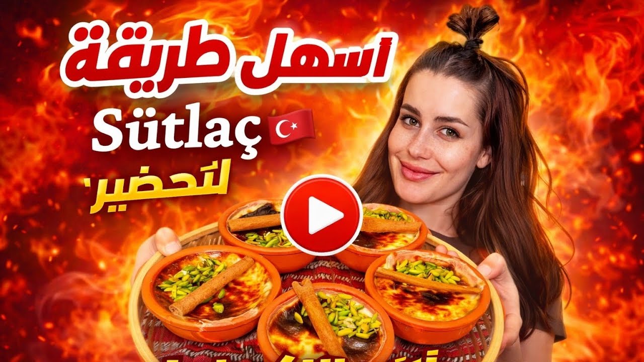  عملت أشهى رز بالحليب تركي بالبيت… الطعم نااار!🔥