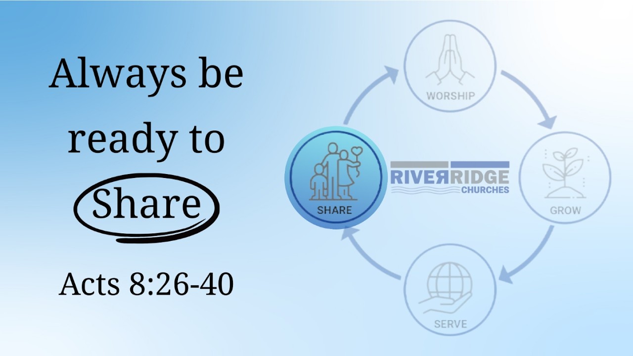 Always Be Ready To Share
