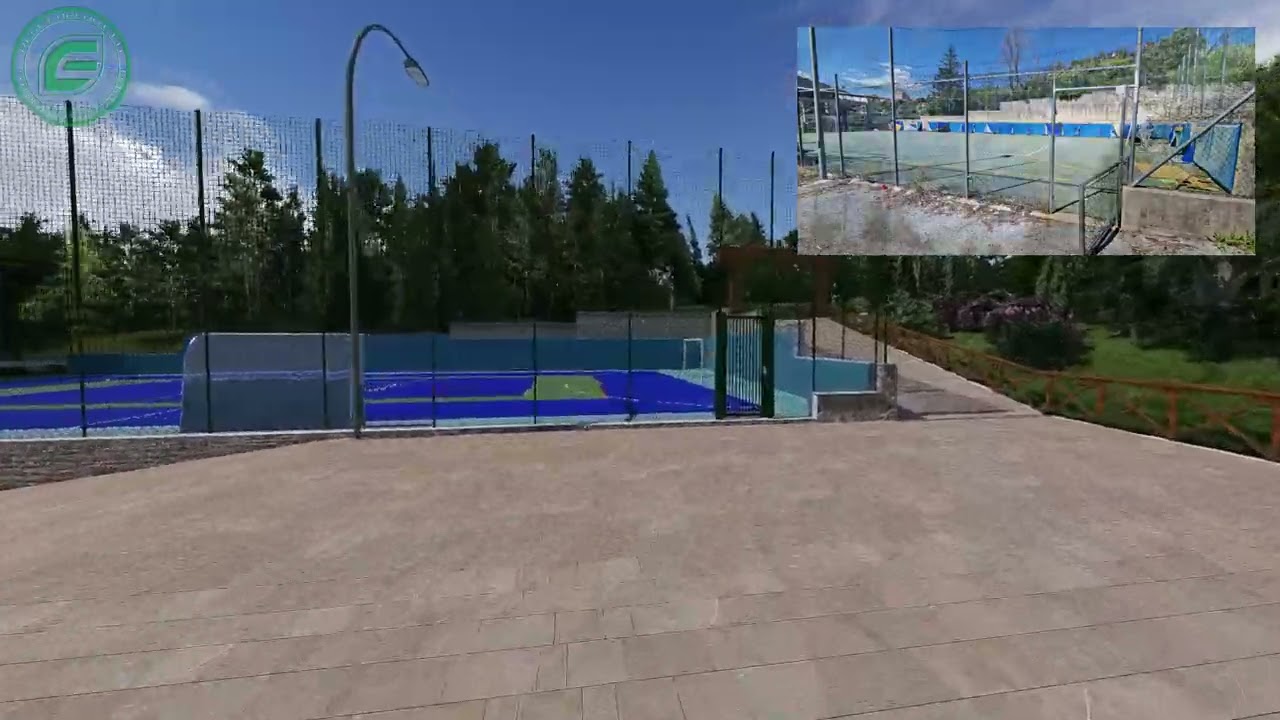 Progetto impianto sportivo: idea di riqualificazione rurale.