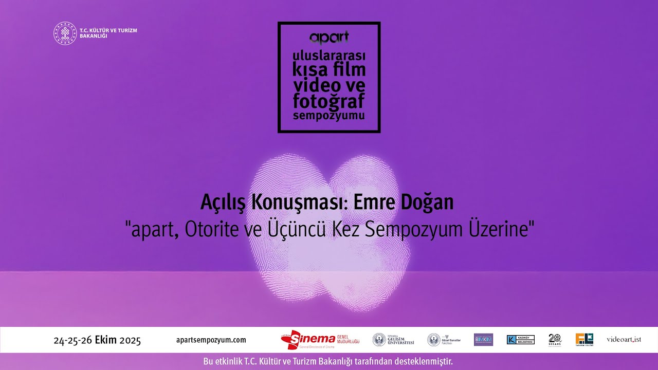 A&ccedil;ılış Konuşması: 