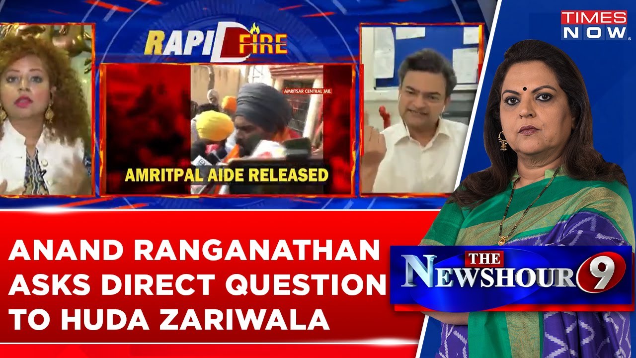 Were both Burhan Wani & Bhindranwale terrorists? Yes or No?: Ranganathan Asks Huda Zariwala