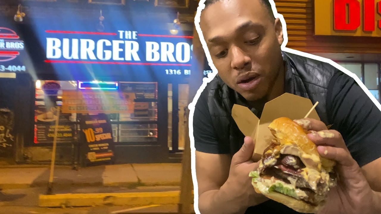 Eating at The Burger Bros in Toronto! Is This The BEST BURGER in The City?