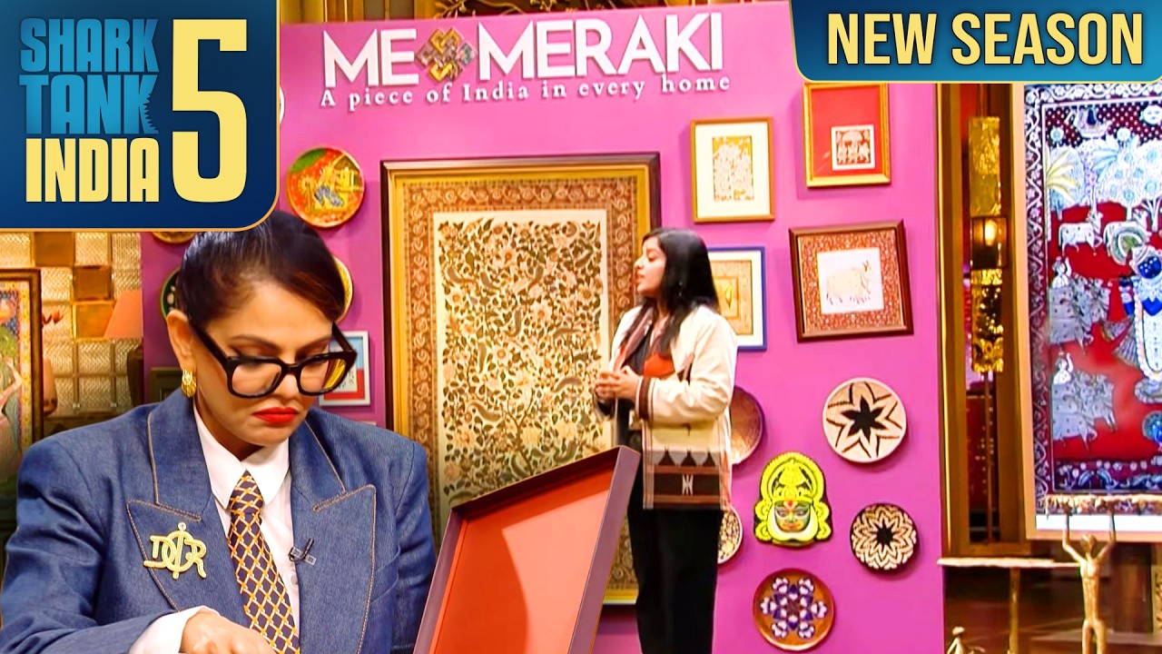जब Sharks ने paintings देखी, निकला बस – “Very Nice!” | Shark Tank India S5 | Female Entrepreneurs