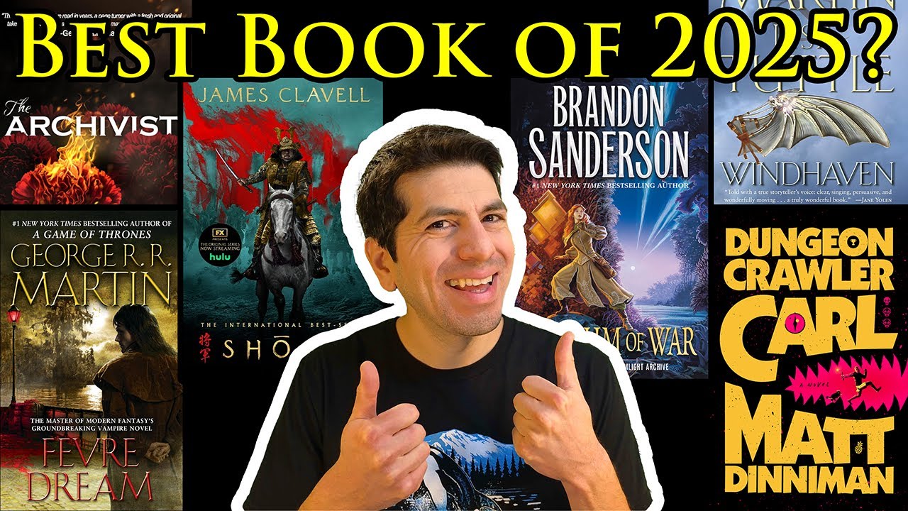 The 10 Best Books I Read in 2025 — Ranked!