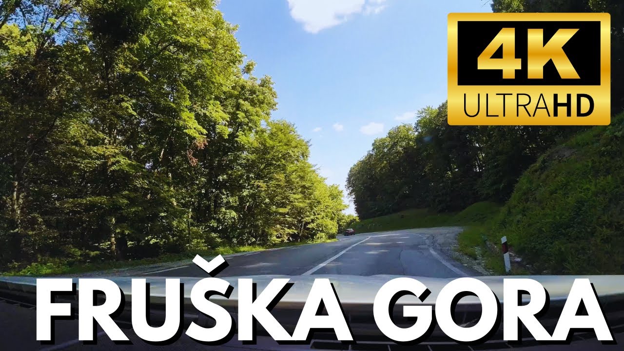 Driving Tour - Road Through Fruška gora 🇷🇸【4K】Experience Serbia