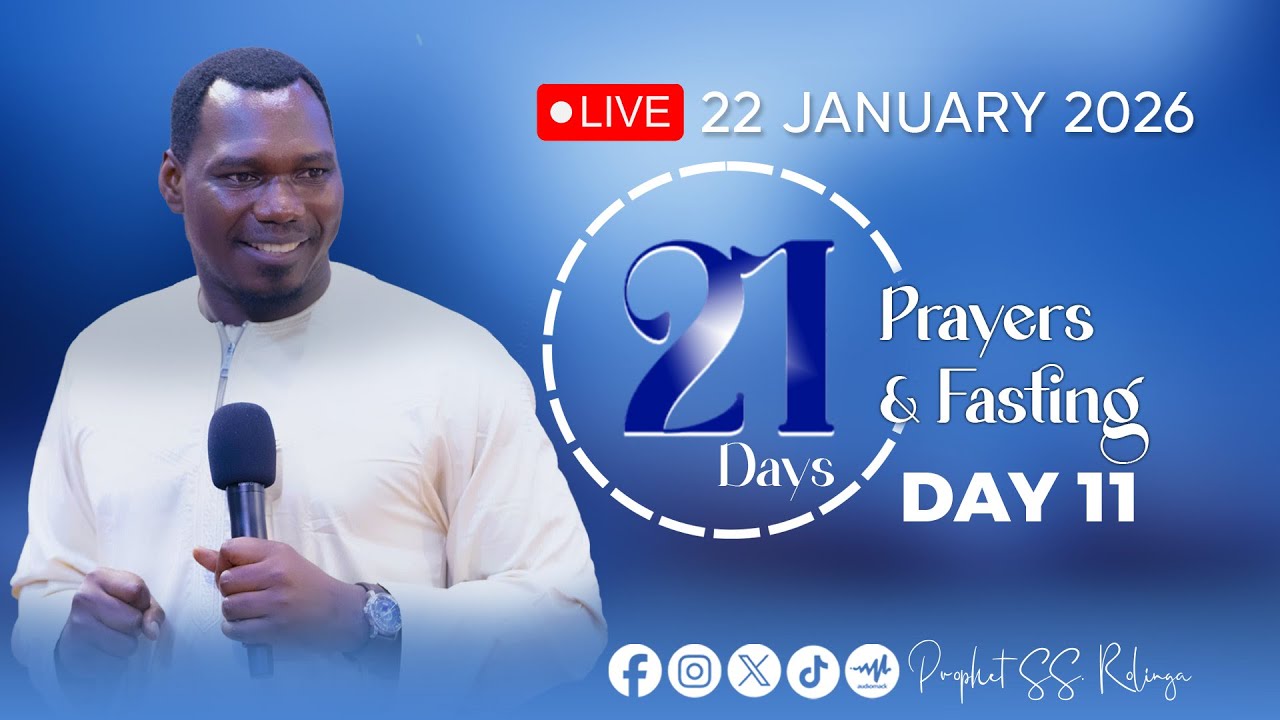 🔴LIVE​​​​​​​​​​​​​​​ MAOMBI YA MFUNGO WA SIKU 21 (DAY - 11 )  JAN 22, 2026