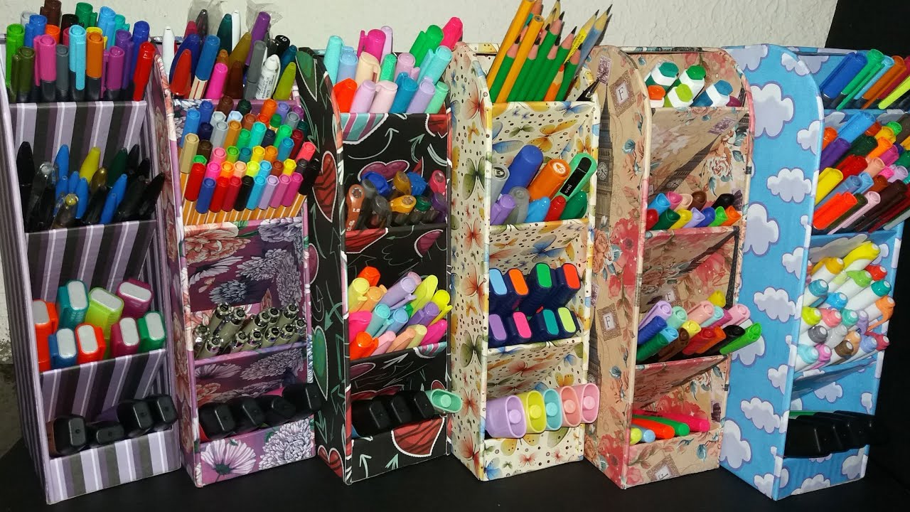 DIY: Organizador de Canetas | matheusdovale