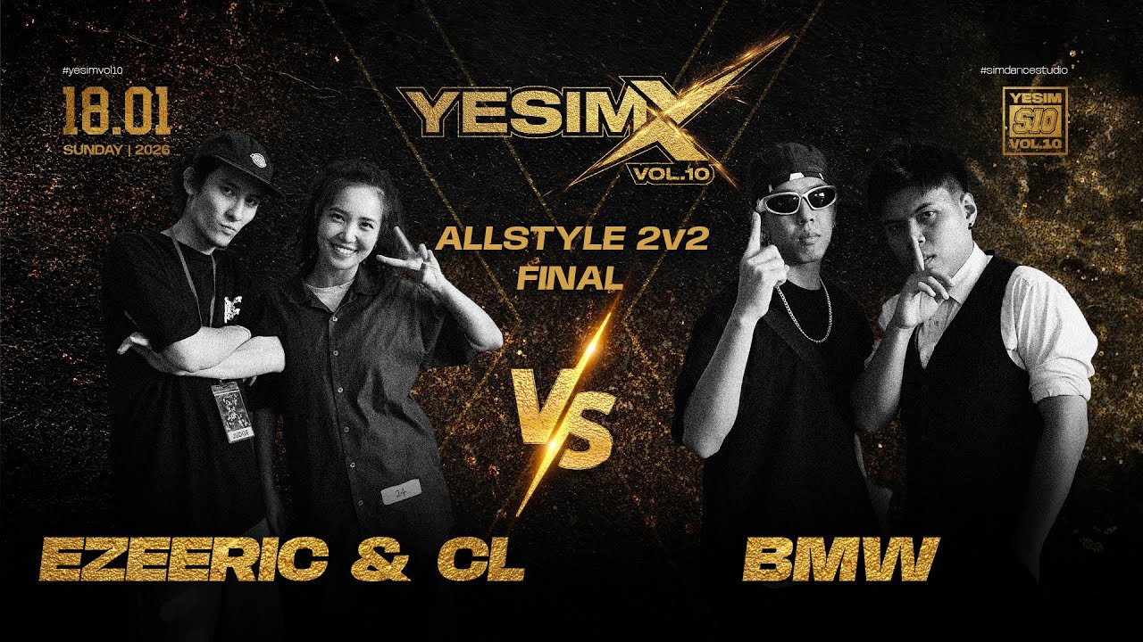 Ezeeric & CL VS BMW | Allstyle 2V2 Battle  FINAL | Yesim vol.10 Malaysia