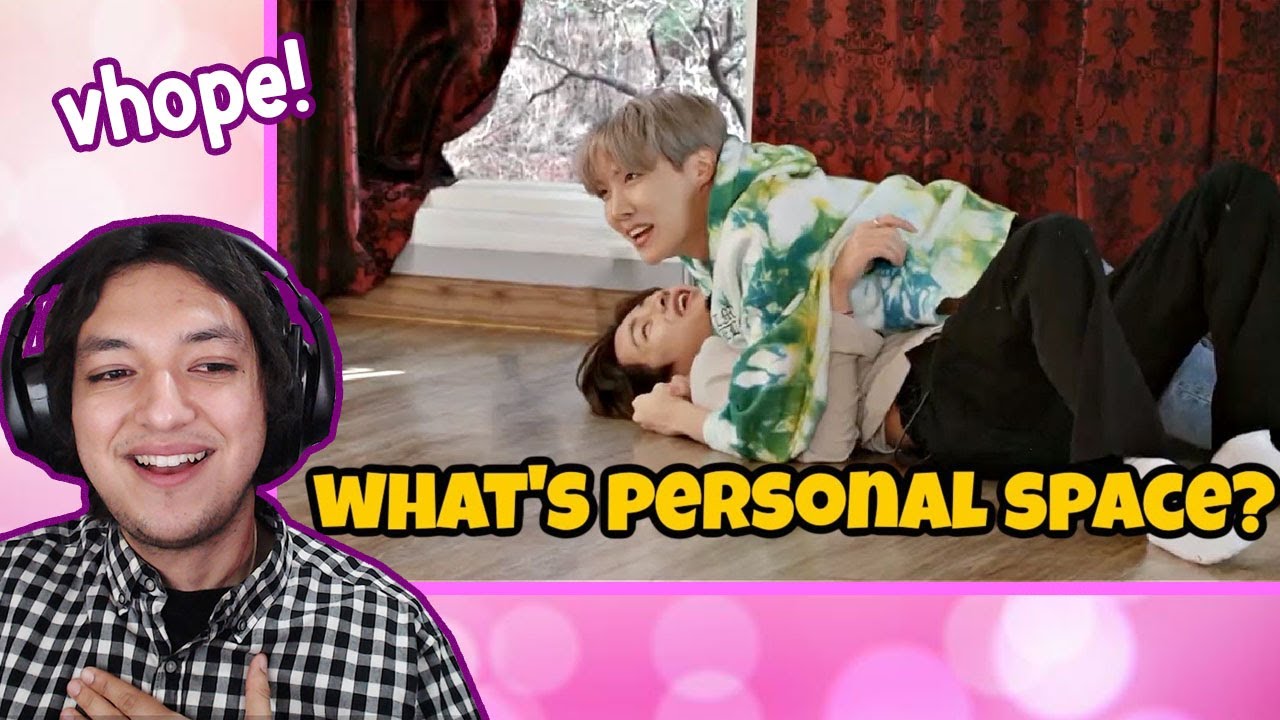 VHOPE Hobi And Tae Not Knowing What Personal Space Is - Reaction