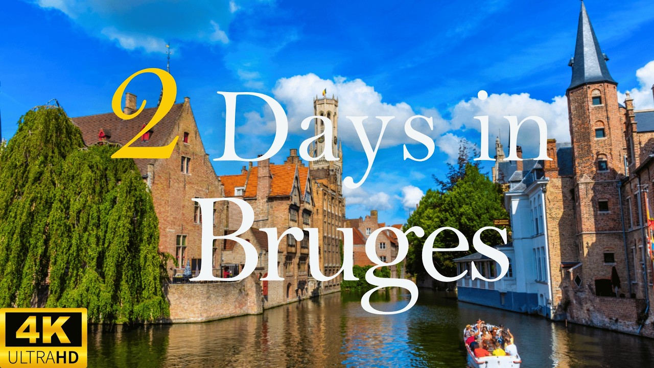 How to Spend  2 Days in BRUGES Belgium | Travel Itinerary