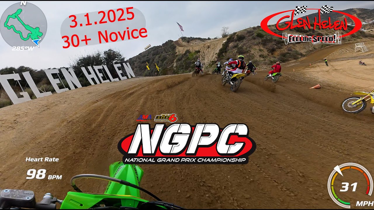 NGPC Race | Round 3 @ Glen Helen Raceway | 3.1.2025 | 30+/251cc-Open/C