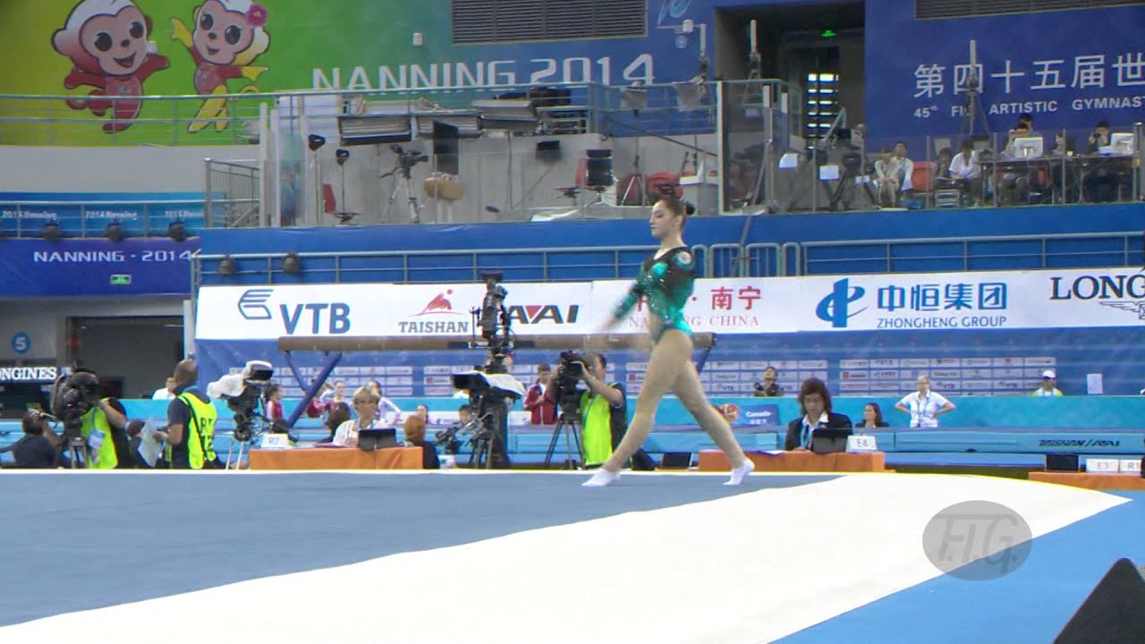 MUSTAFINA Aliya (RUS) – 2014 Artistic Worlds, Nanning (CHN) – Qualifications Floor