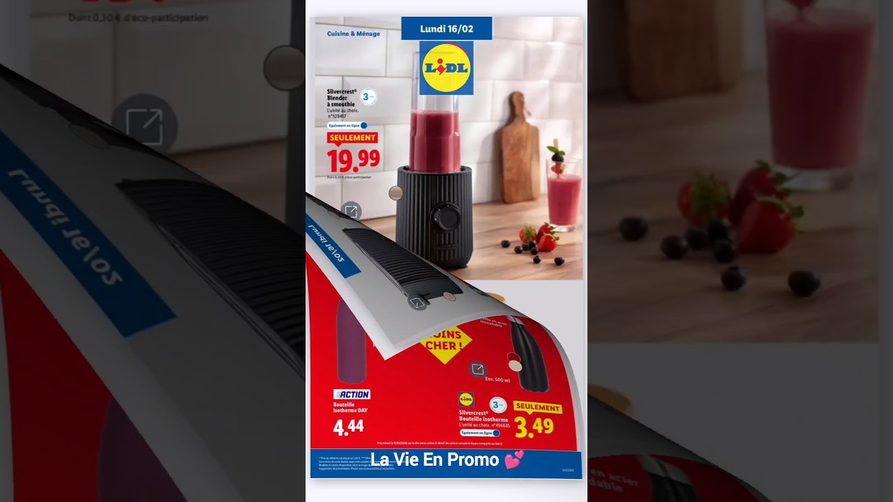 ✨ NOUVEAU CATALOGUE LIDL ✨ ARRIVAGE PROMO ❤️ #lidl #trending #shopping