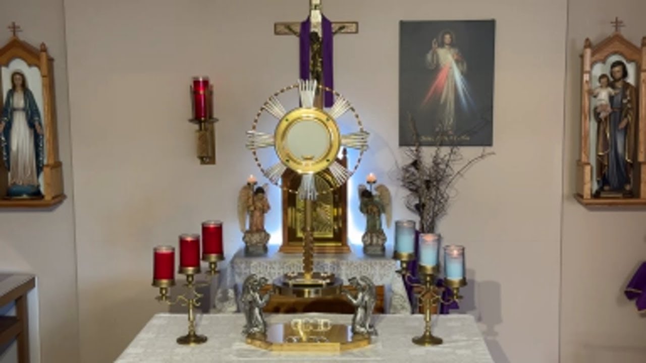 LIVE Eucharistic Adoration - Sisters of Divine Mercy