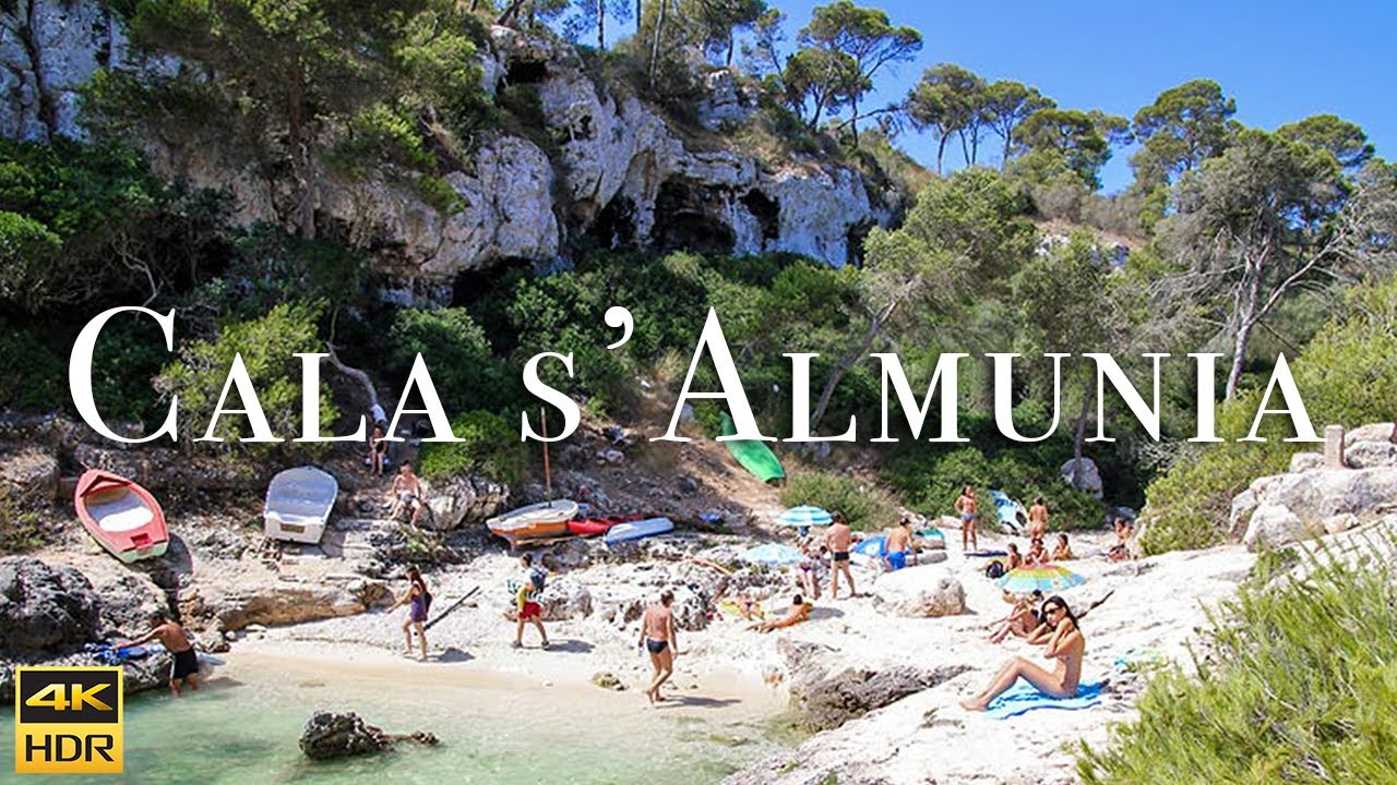 🇪🇸 Cal&oacute; del Moro & Cala S'Almonia Beach, Mallorca, Balearic Islands, Spain 4K HDR
