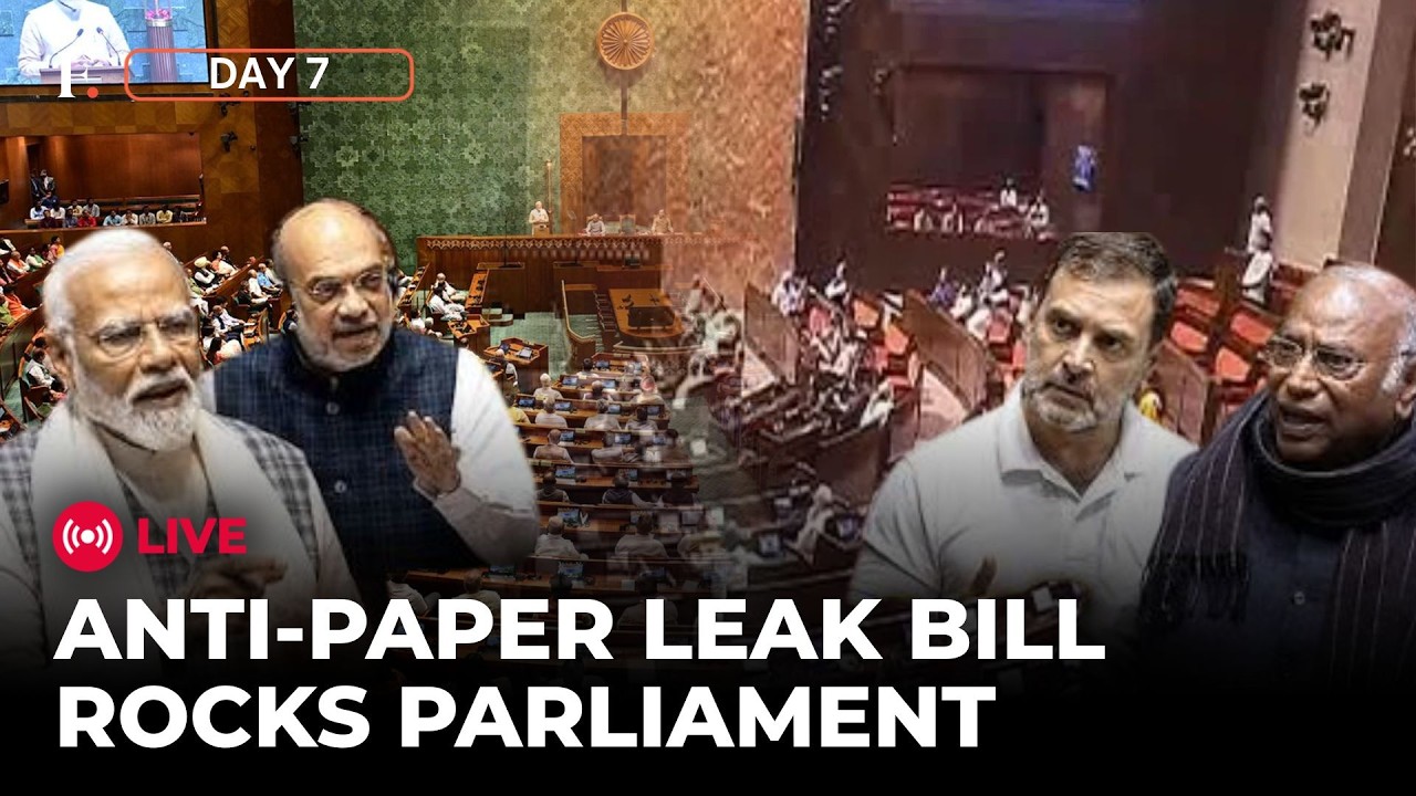 Parliament Monsoon Session LIVE | Lok Sabha Set for Showdown Over Tough Anti-Paper Leak Bill