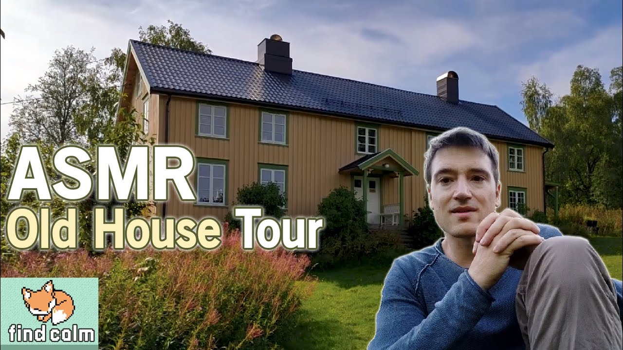 NORWAY (Unintentional) ASMR #2 🏡 Old Abandoned Bearhunter House Tour | Are there Ghosts? 👻