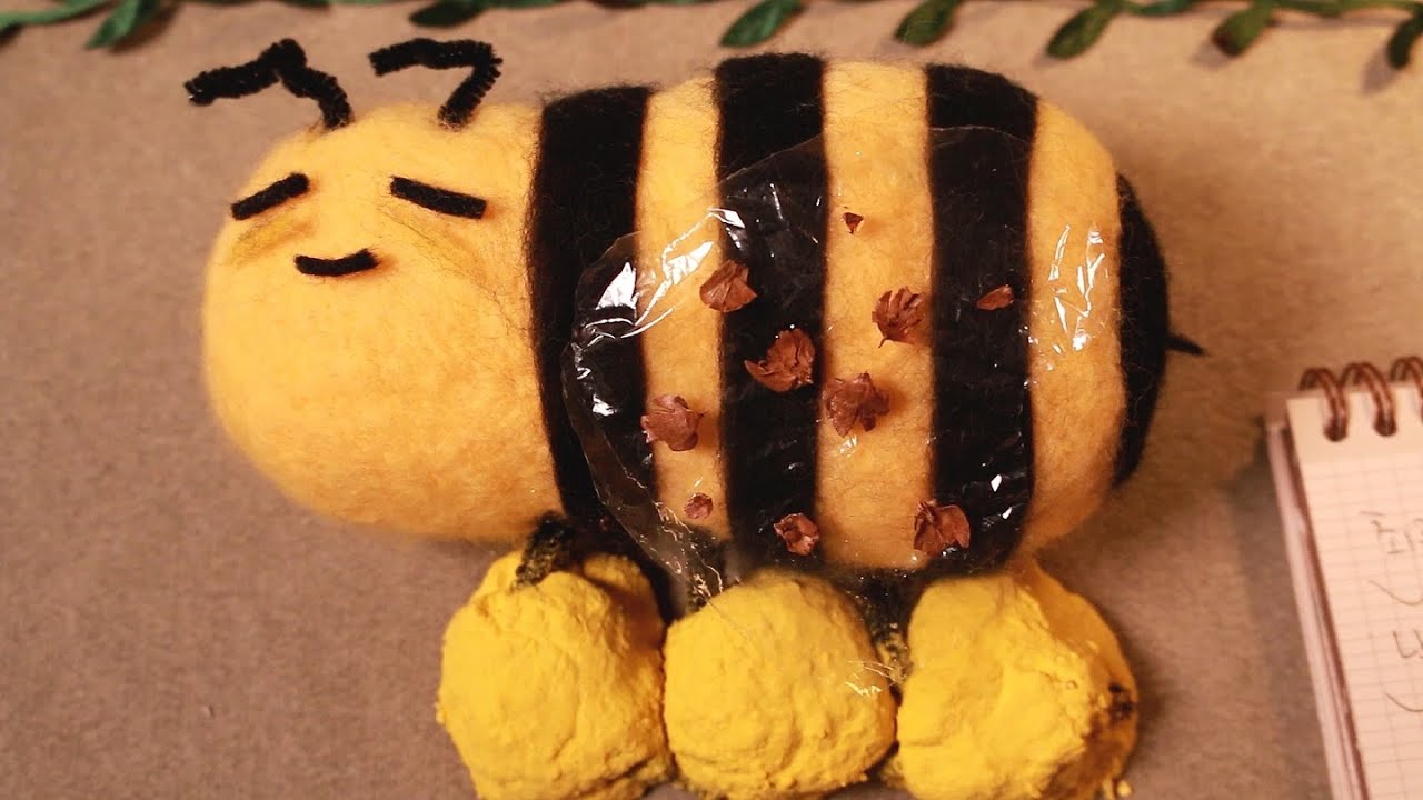 ASMR 자막 | 꿀벌 왕꽃가루 제거 치료 상황극✨🌷🐝➰ SUB | Honeybee big pollen removal treatment RP 字幕 | ミツバチ 王様 花粉除去
