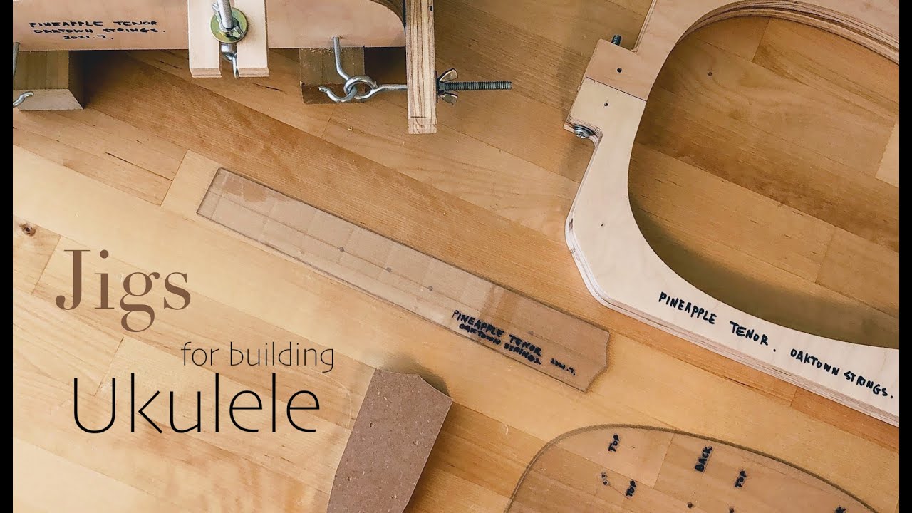 Make Mold/Templates/Bending Form for Ukulele | Tenor Ukulele Build Series - Part 2