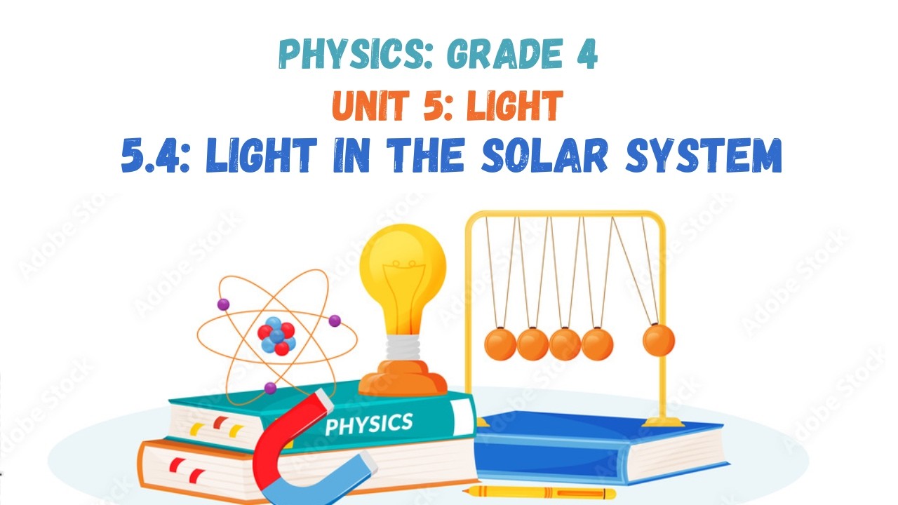 5.4: LIGHT IN THE SOLAR SYSTEM