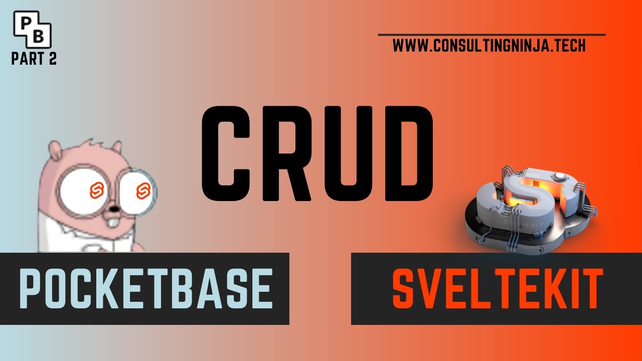Создайте CRUD-приложение с помощью PocketBase и SvelteKit!