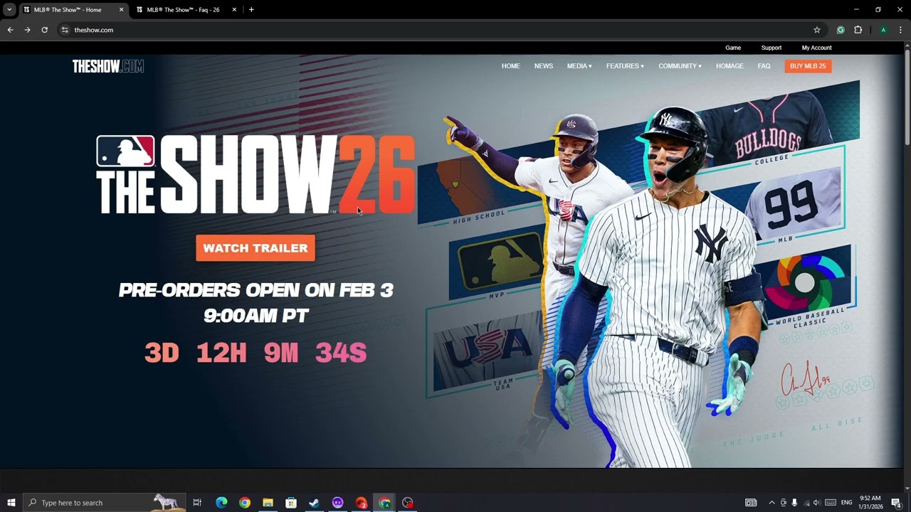 Доступен ли ранний доступ к MLB The Show 26 и как его получить?