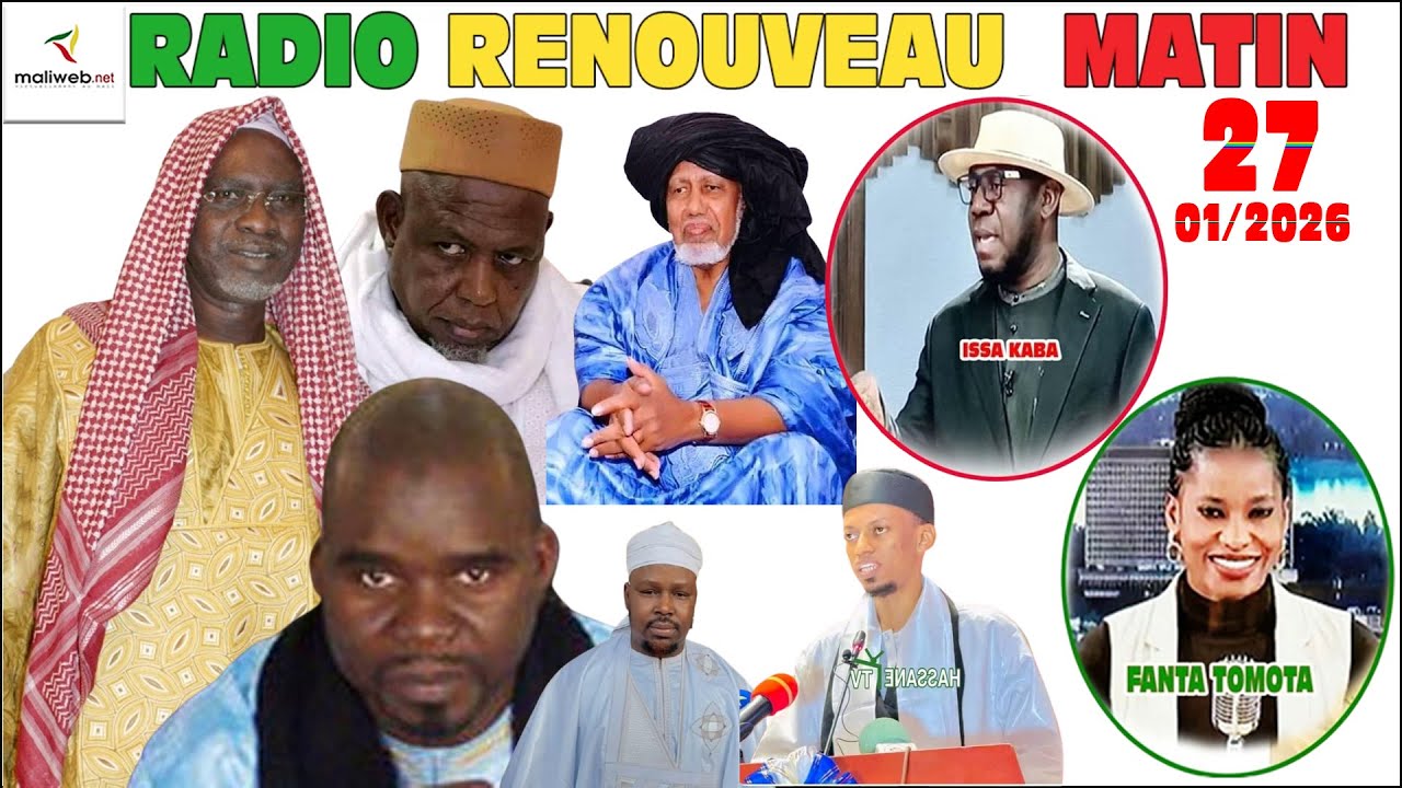 LE MATINAL DE LA RADIO RENOUVEAU FM du 27 Janvier 2026