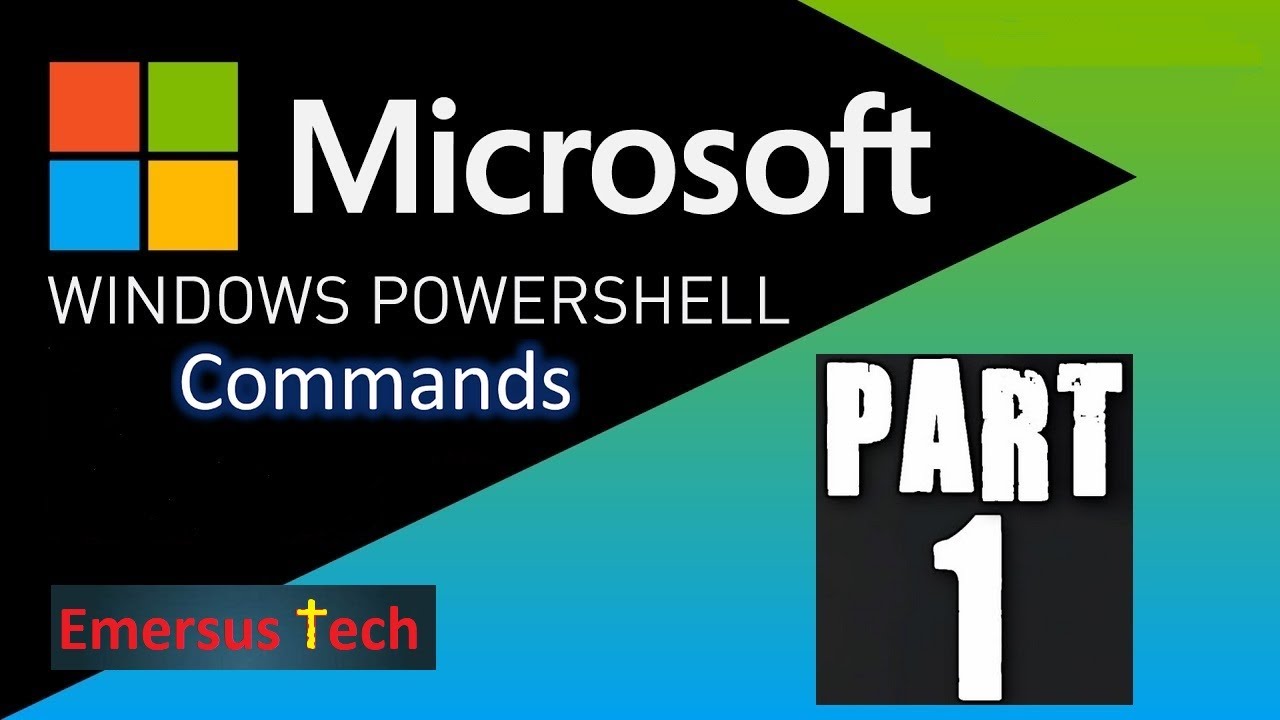 PowerShell Commands Part I