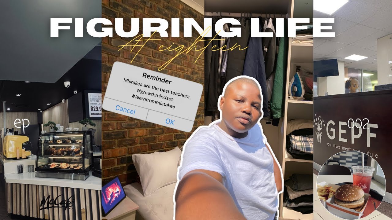 Figuring life out at 18 | setting up bedroom | room tour | solo date | South African YouTuber🇿🇦