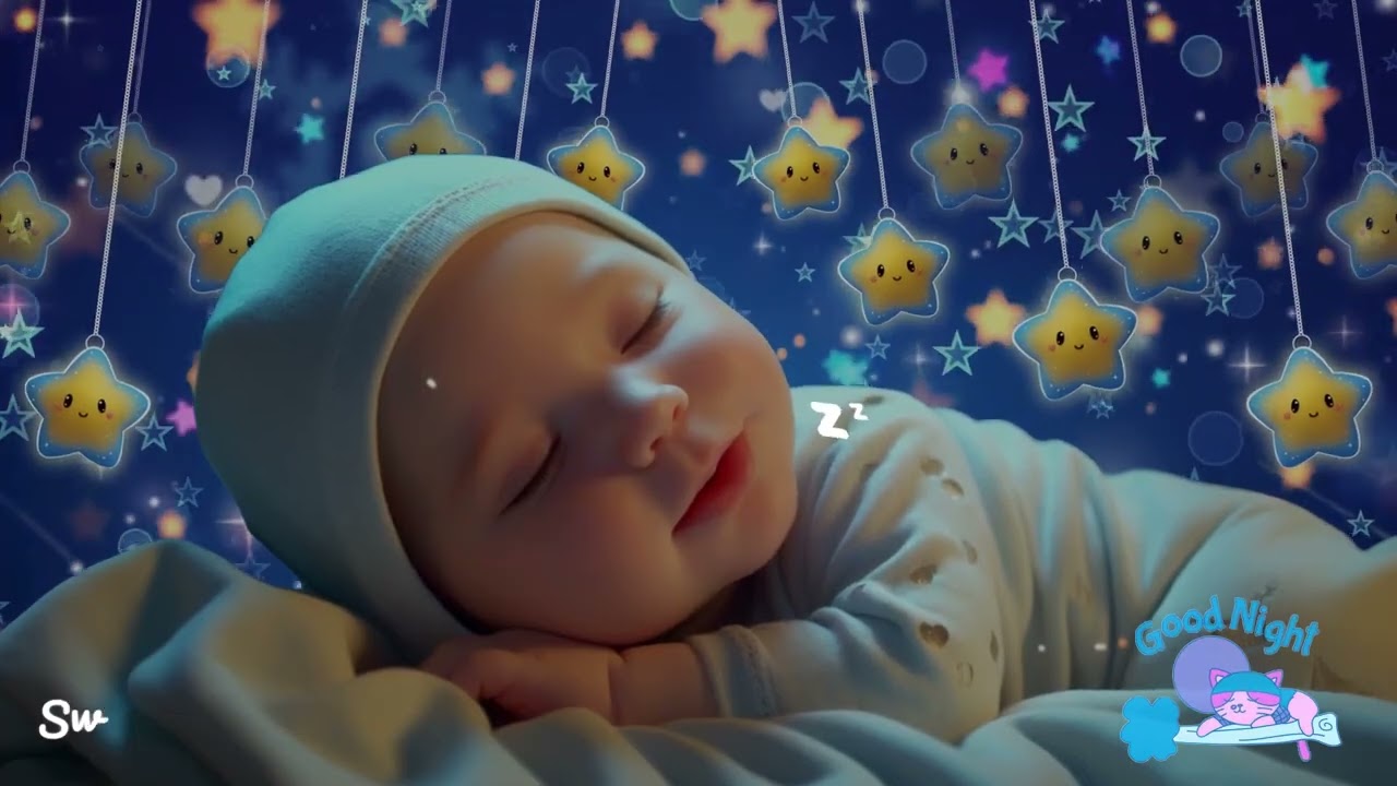 Baby Sleep Music 🍼 Baby Sleep Instantly in 3 Minutes🌙 Beat Insomnia Fast 🎶 Mozart & Brahms Lullabies