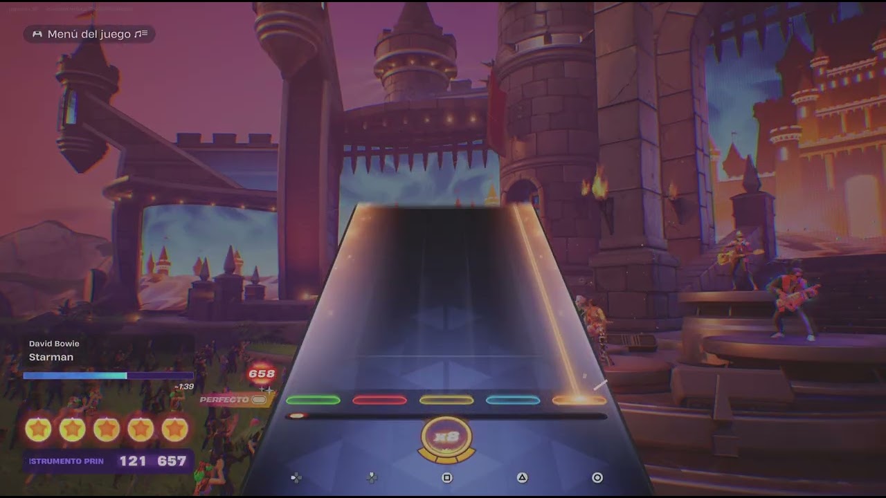 Fortnite Festival - Starman by David Bowie - on lead