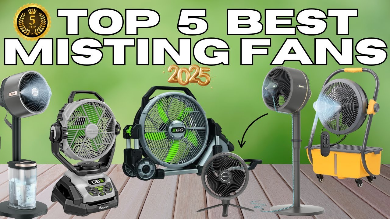 Best Outdoor Misting Fans 2025 🌬️💦 | Top Picks for Summer Cooling