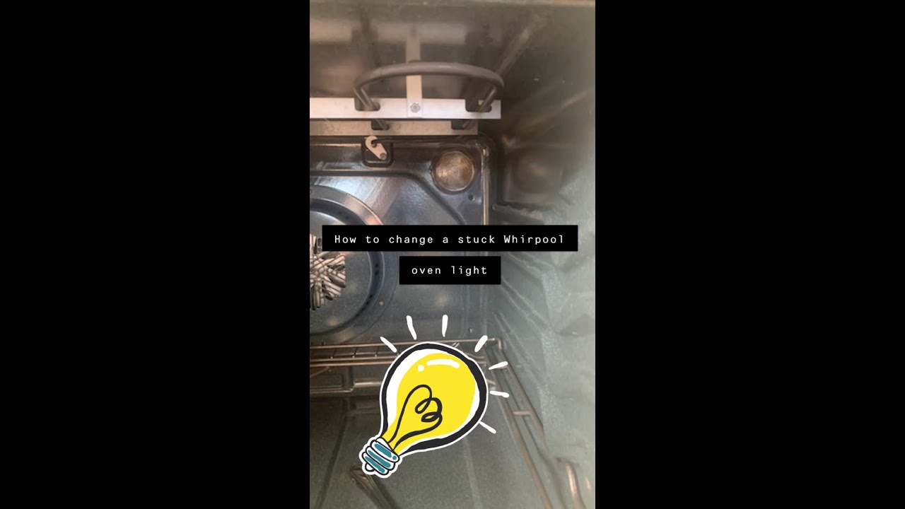Whirlpool oven light replacement!!