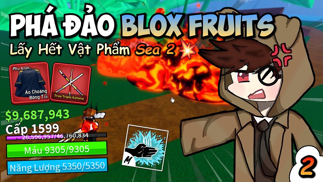 HB Hành Trình Phá Đảo Blox Fruits Trở Thành Vua Hải Tặc Phần 2