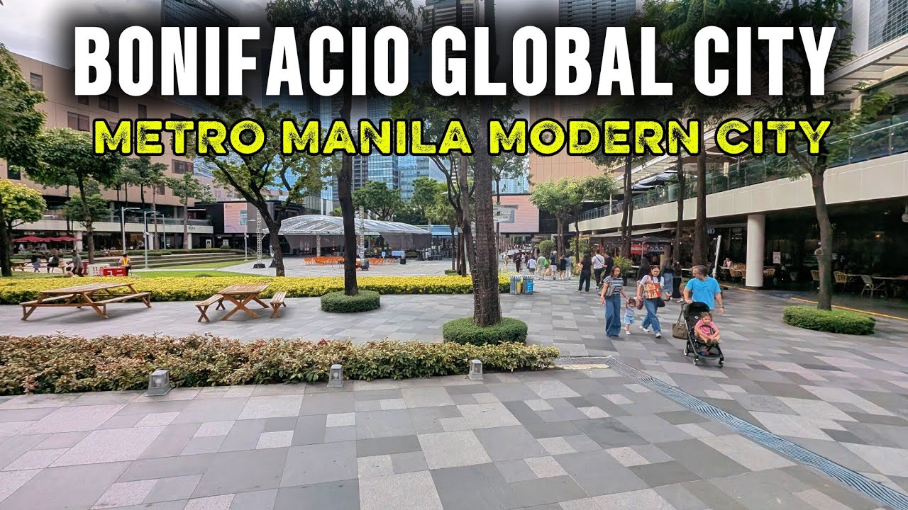 BONIFACIO GLOBAL CITY. THE MOST MODERN AND ORGANIZED CITY IN THE PHILIPPINES?  WALKING TOUR 