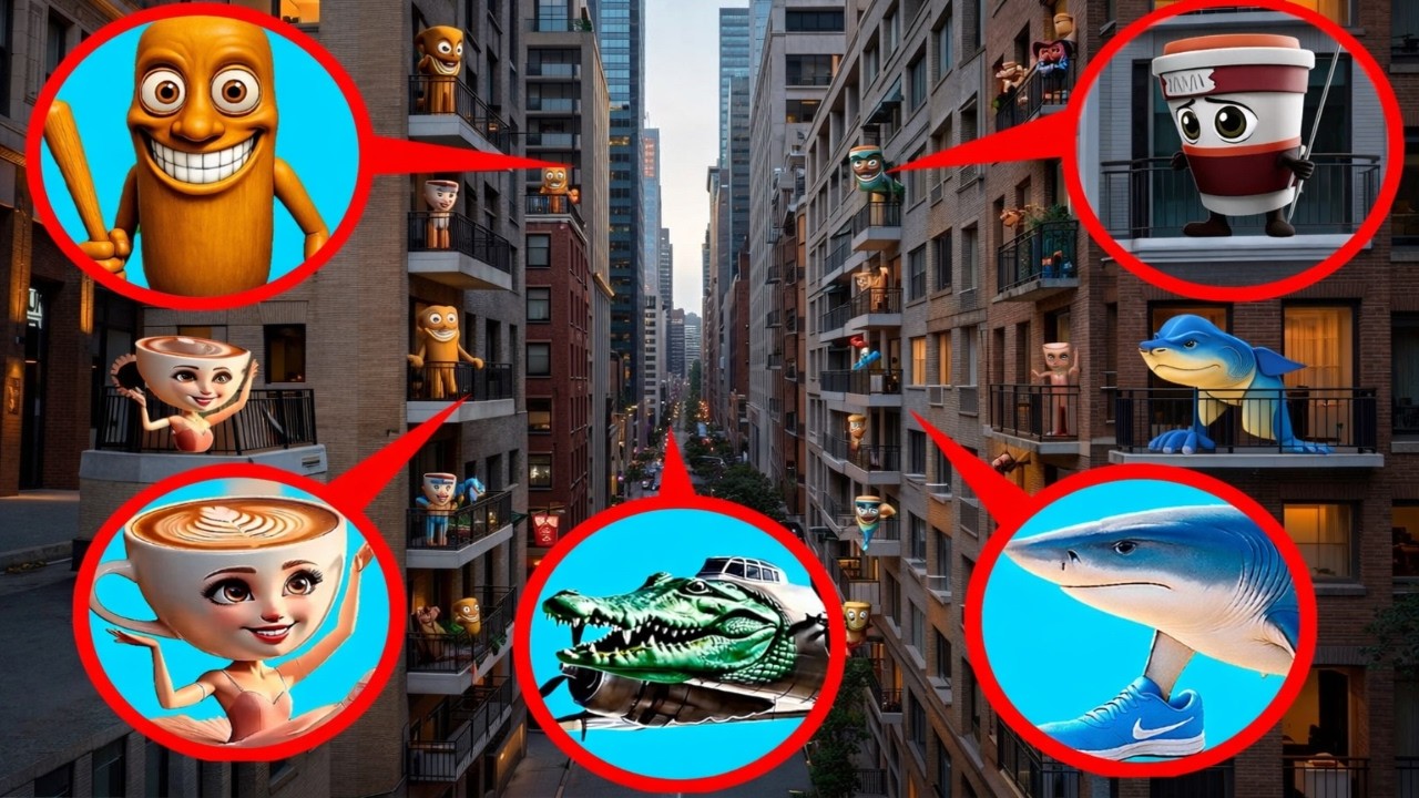 El Malvado Tung Tung Tung Sahur Contra La Ballerina Cappuccina y El Bombordino Crocodilo
