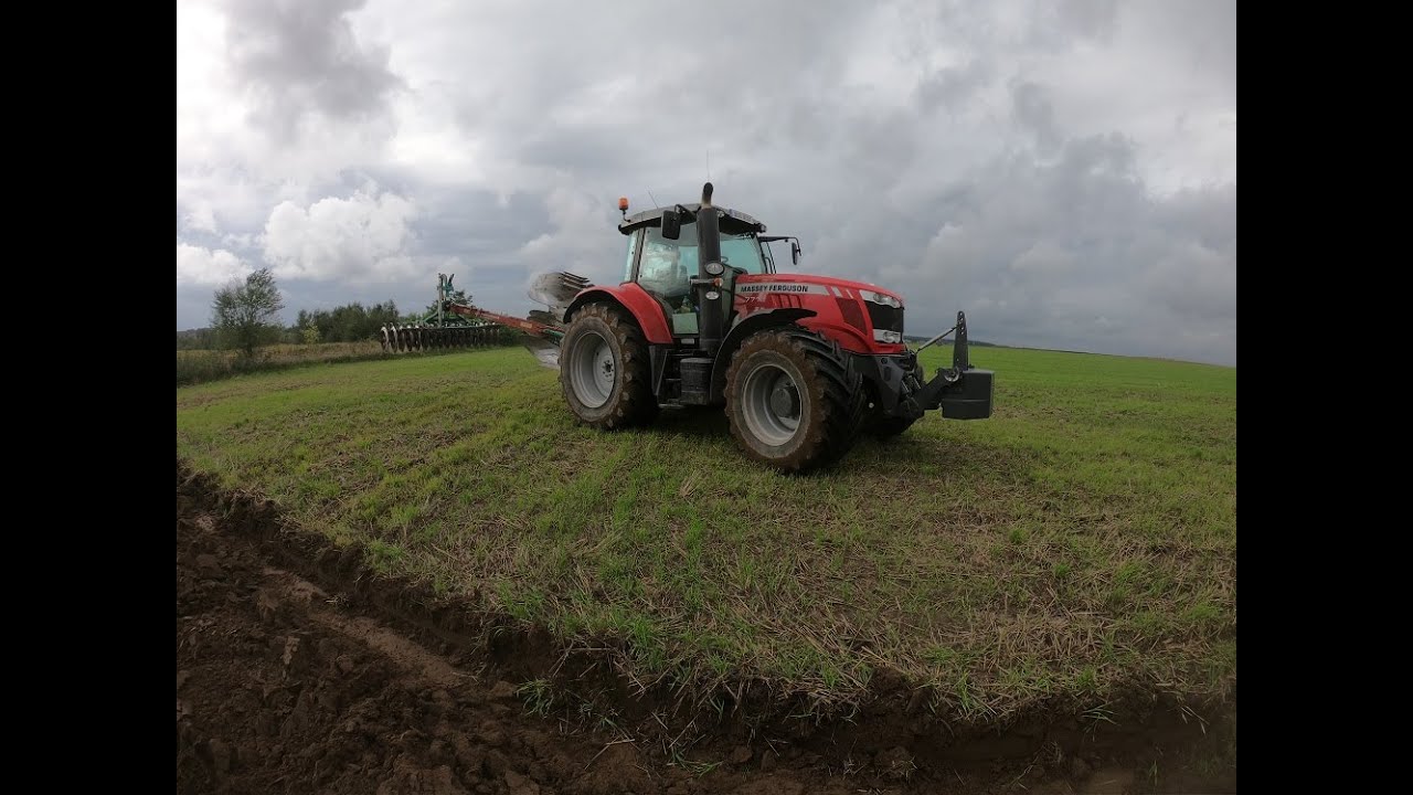 Dzień z życia orki ☆2020☆pod zboża ozime☆ MF 7718 ☆ Kverneland ED D100
