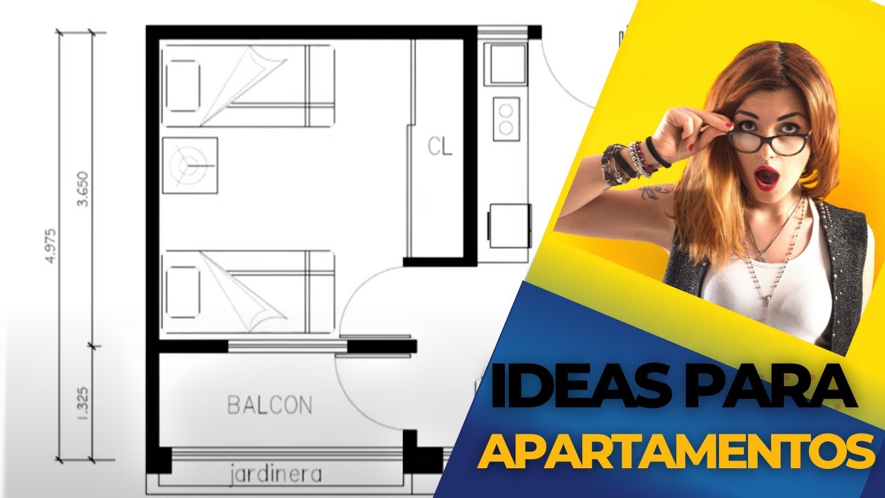 Distribución de cuartos para rentar o mini departamentos