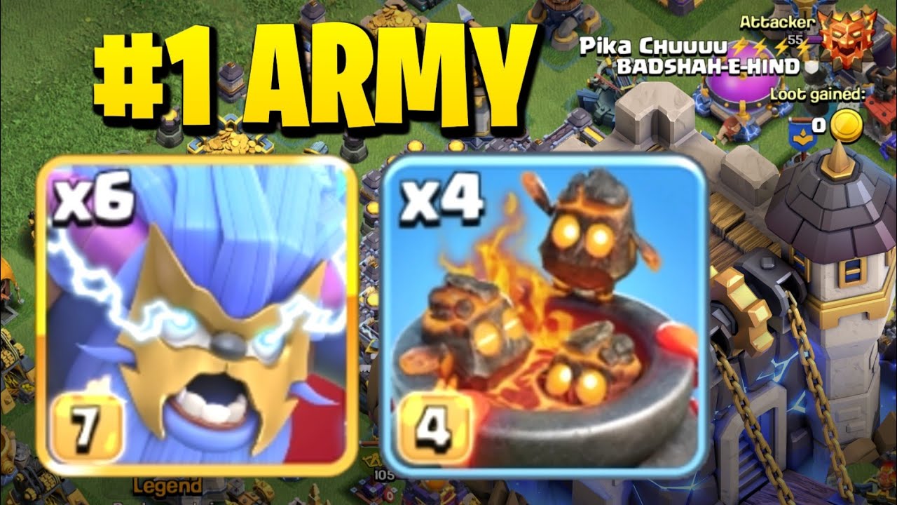 The Best! Legend League Army with Super Yeti + Furnace | Th18 Attack Strategy coc