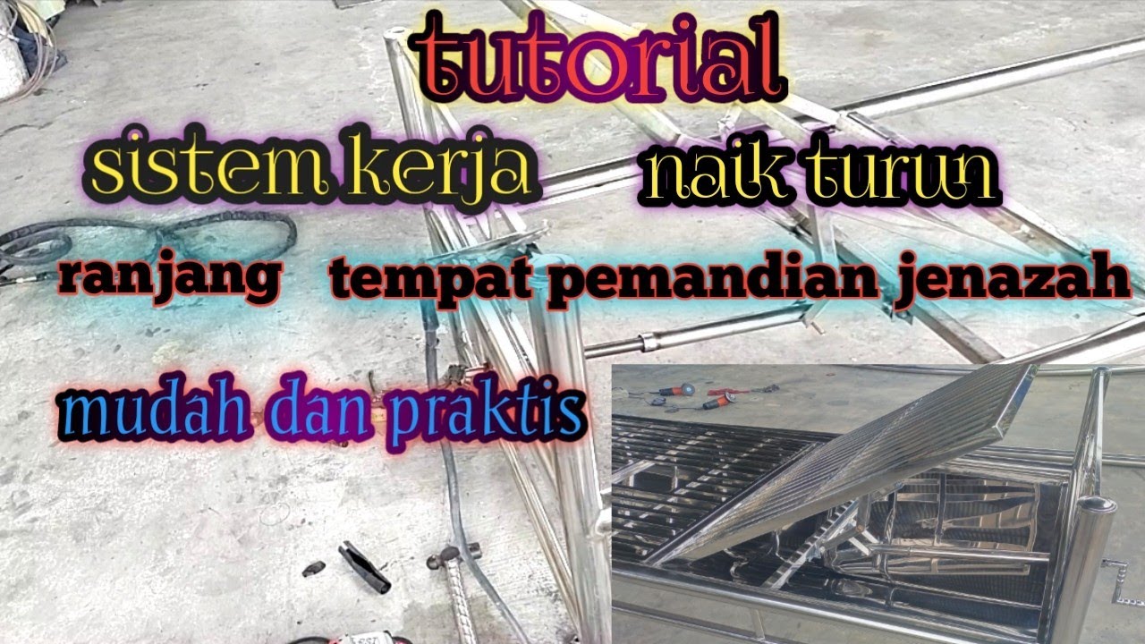 Tutorial membuat sistem kerja naik turun pada ranjang pasien//tempat pemandian jenazah