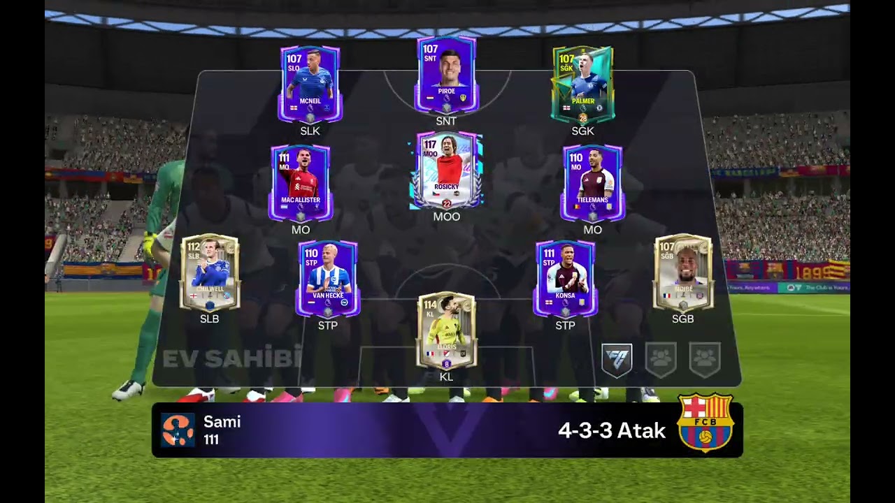 Ea sports oynuyoruz 2 - 0 kazandım ⚽️🏆🏅🎮🥅🥅