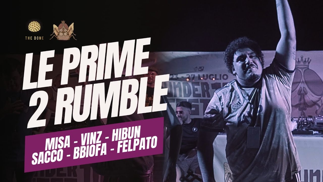 UNDER BATTLE - OTTAVI di FINALE - MISA vs VINZ vs HIBUN - SACCO vs BBIOFA vs FELPATO-FreestyleBattle