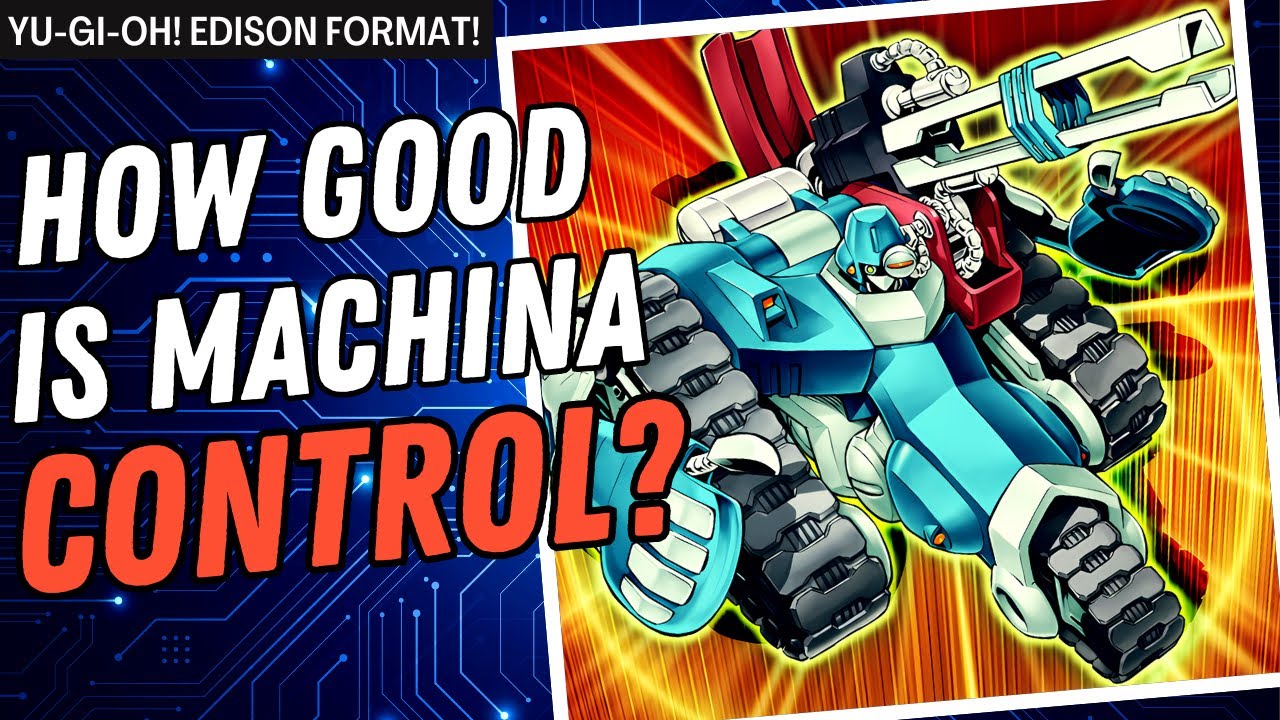 MACHINA CONTROL Good Stuff Gameplay | Yu-Gi-Oh! Edison Format!