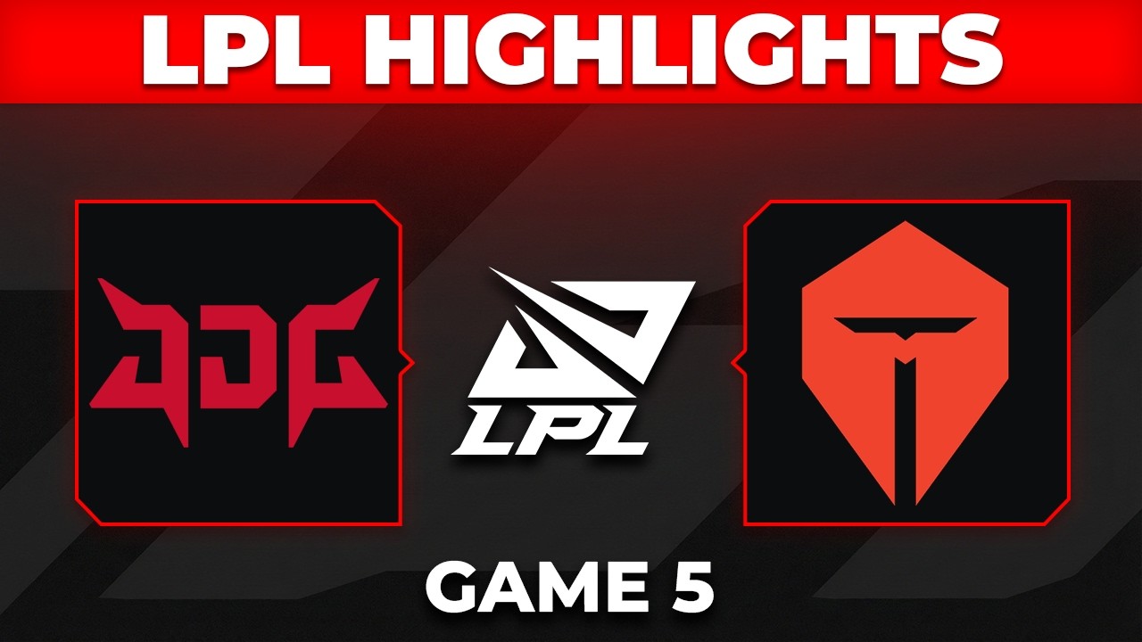JDG vs TES Highlights Game 5 | LPL 2026 Playoffs | JD Gaming vs Top Esports