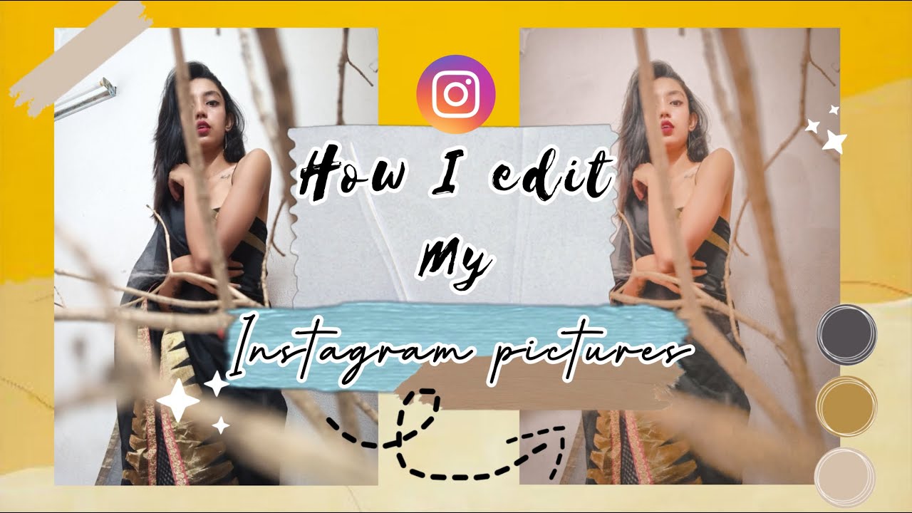 How I edit my Instagram Pictures on my phone|Aesthetic-Vintage Preset| Ep: 1 ||Sayani Paul